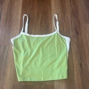 Women's Green Camisole Top